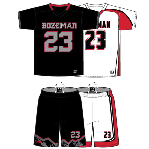 Bozeman Lacrosse Uniform- Home and Away Set