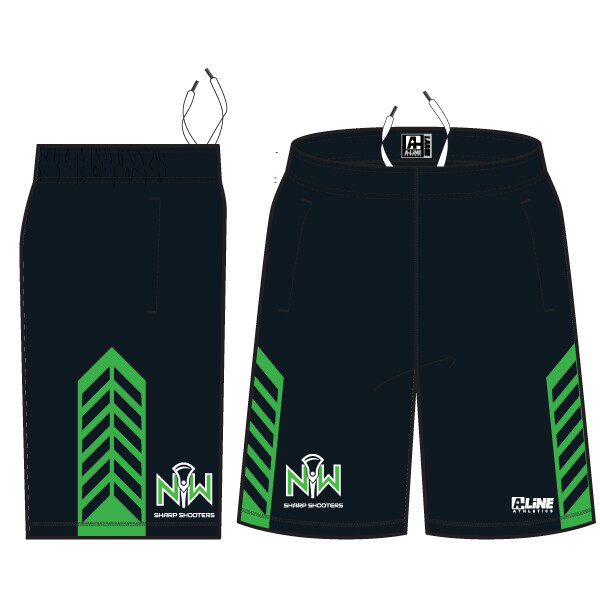 NW Sharp Shooters Boys Replacement Shorts