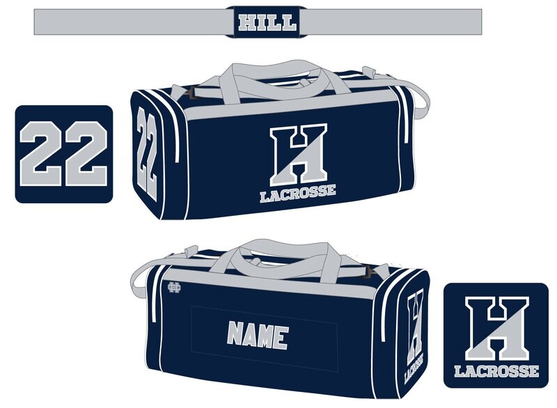 Hill School Lacrosse Sublimated Equipment Bag