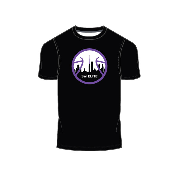 S.W. Elite Unisex T-Shirt: Black
