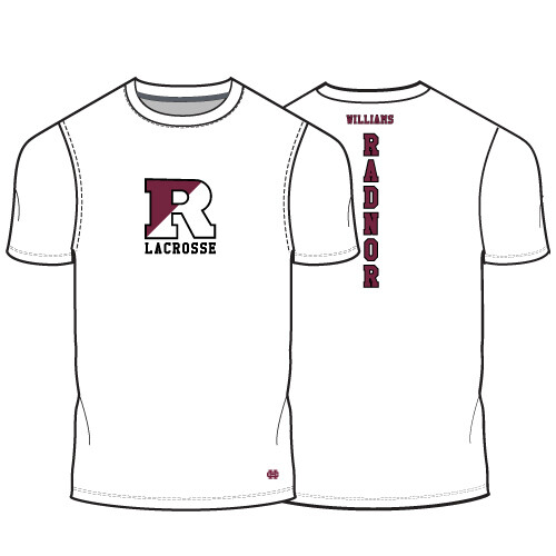 Radnor Lacrosse Shooter Shirt- White