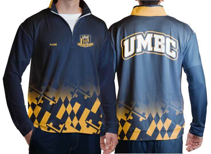 UMBC Club Soccer 1/4 Zip Jacket