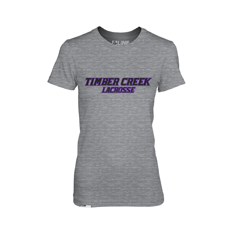 TCHS Lacrosse Women&#39;s T-Shirt- Heather Grey
