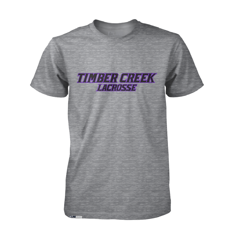 TCHS Lacrosse Unisex T-Shirt: Heather Grey