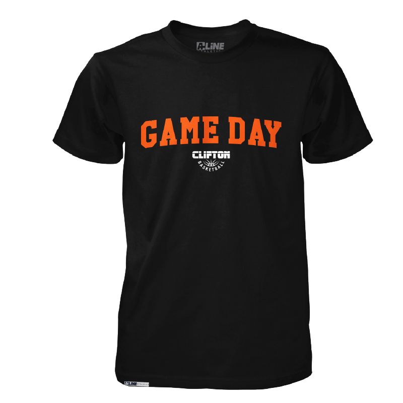 Clifton Basketball Unisex T-Shirt: Black