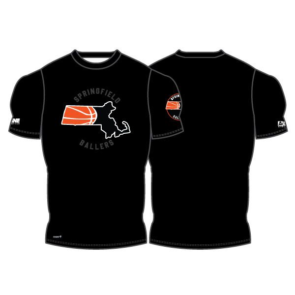 Springfield Ballers Compression Shirt- Black