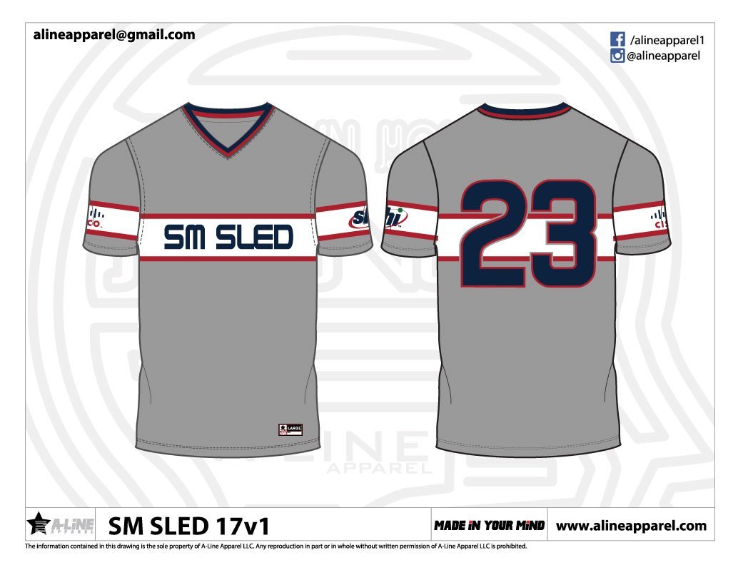 SHI SM Sled Cisco Jerseys