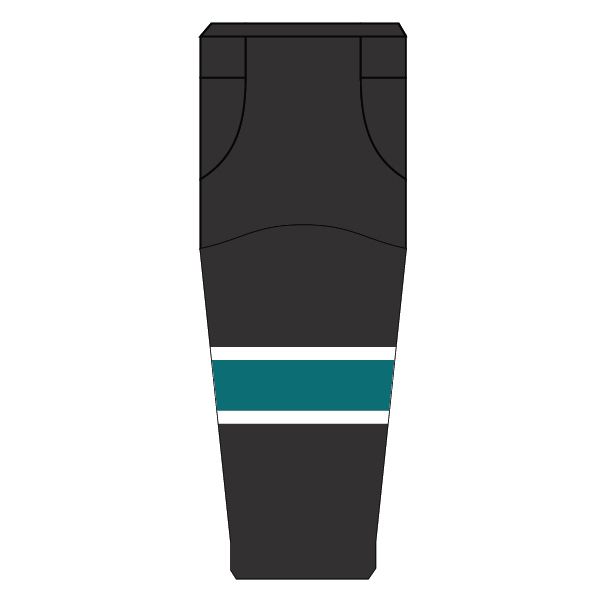 AC Sharks Hockey Socks- Black