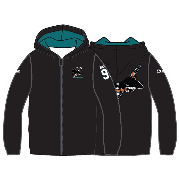 AC Sharks Warm Up Jacket