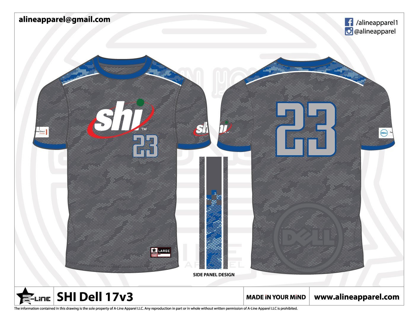 SHI Dell 2017 Jersey