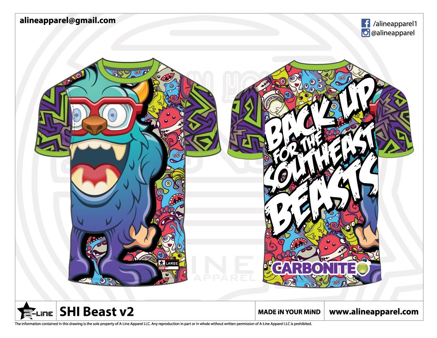 SHI Cabonsite Southest Beasts Jerseys