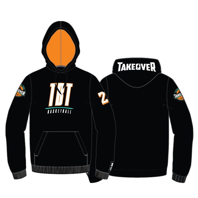 TB Takeover 2025 Hoodie: Black