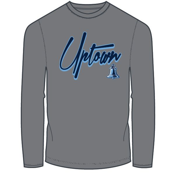 UBA Unisex Long Sleeve T-Shirt: Grey