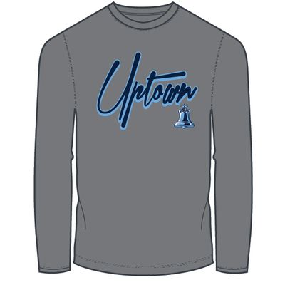 UBA Unisex Long Sleeve T-Shirt: Grey