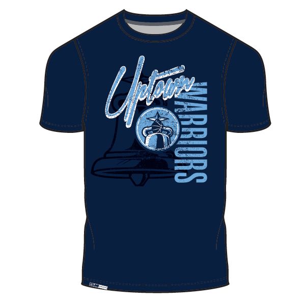 UBA Warriors Unisex T-Shirt: Navy