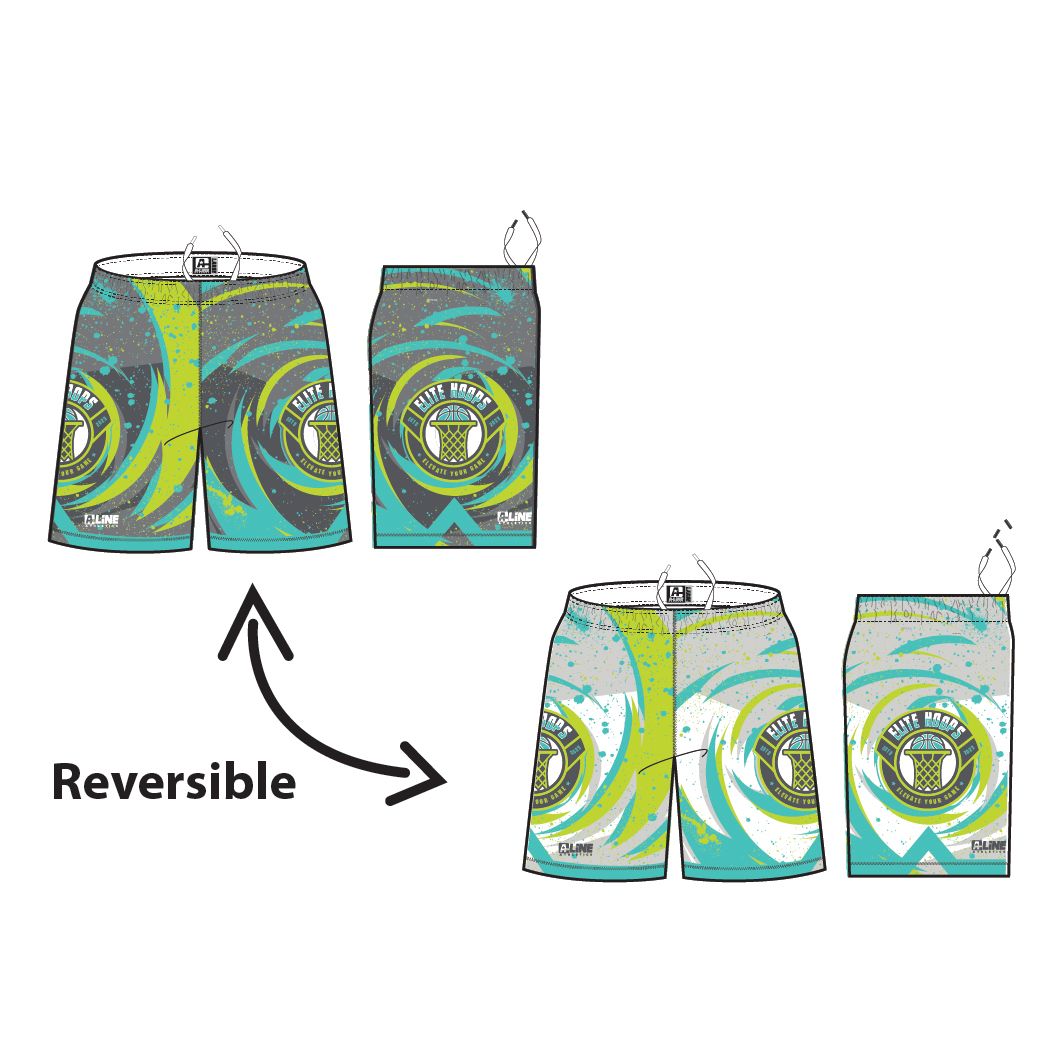 Elite Hoops Girls REPLACEMENT SHORTS