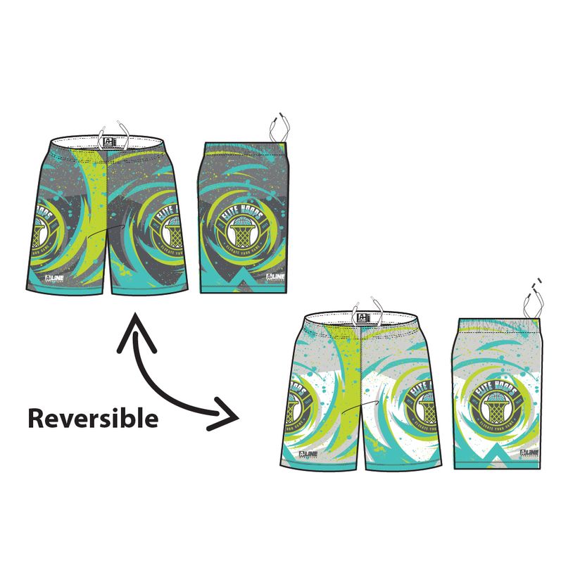 Elite Hoops Girls REPLACEMENT SHORTS