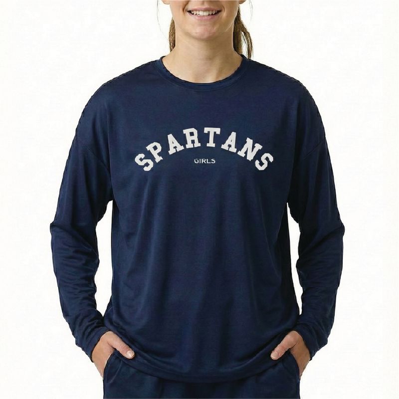 SGLC Unisex Long Sleeve T-shirt- Navy