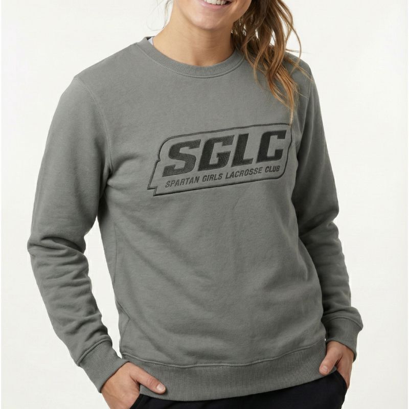 SGLC Unisex Fleece Crewneck- Grey