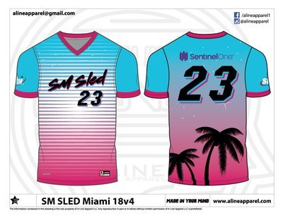SHI SM Sled 2018 Jerseys