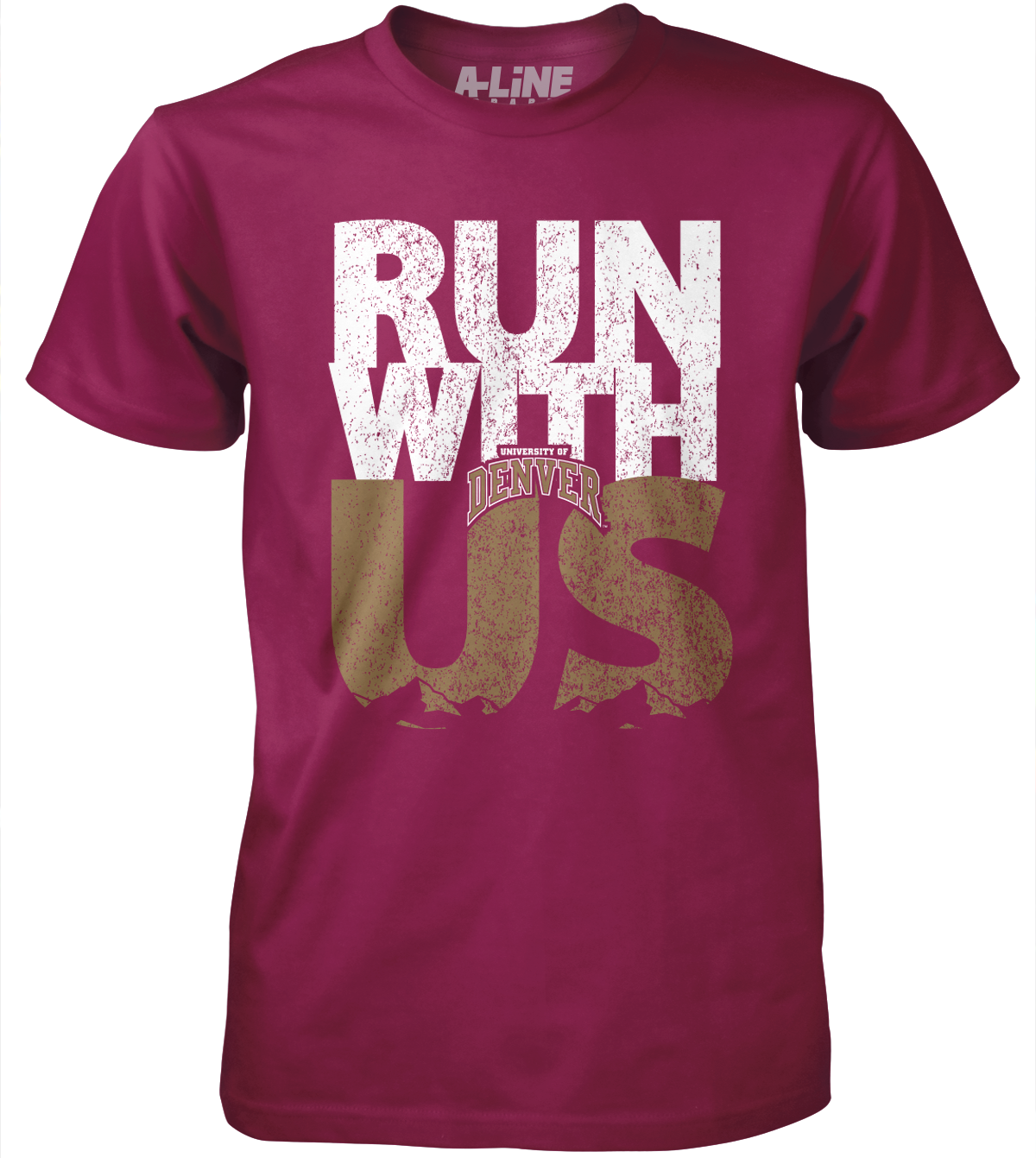 U of Denver Run With Us T-Shirt