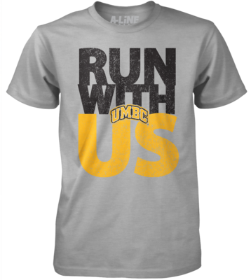 UMBC Run With Us T-Shirt