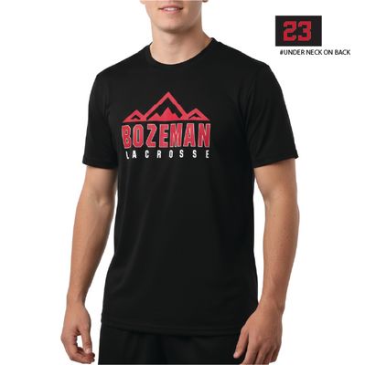 Bozeman Short Sleeve Shooter Shirt- Black