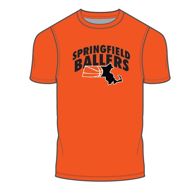 Springfield Ballers Unisex T-Shirt: Orange