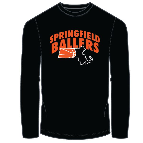 Springfield Ballers Unisex Long Sleeve T-Shirt: Black