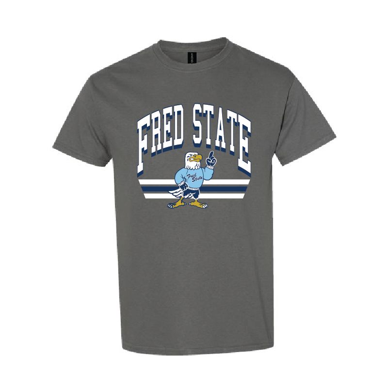 2026 Fred State Unisex T-Shirt: Charcoal