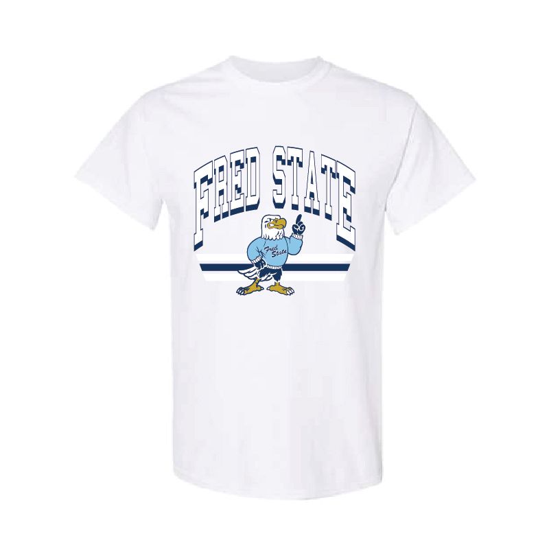 2026 Fred State Unisex T-Shirt: White