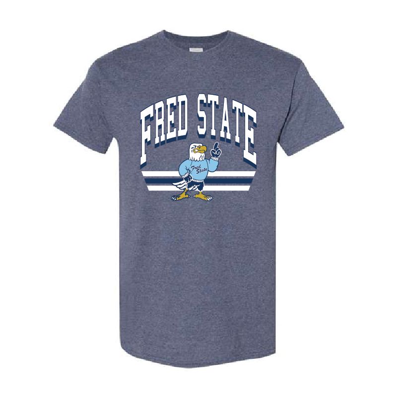 2026 Fred State Unisex T-Shirt: Heather Navy