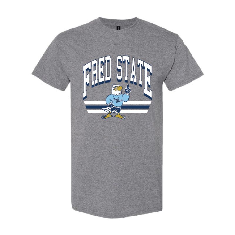 2026 Fred State Unisex T-Shirt: Graphite Heather