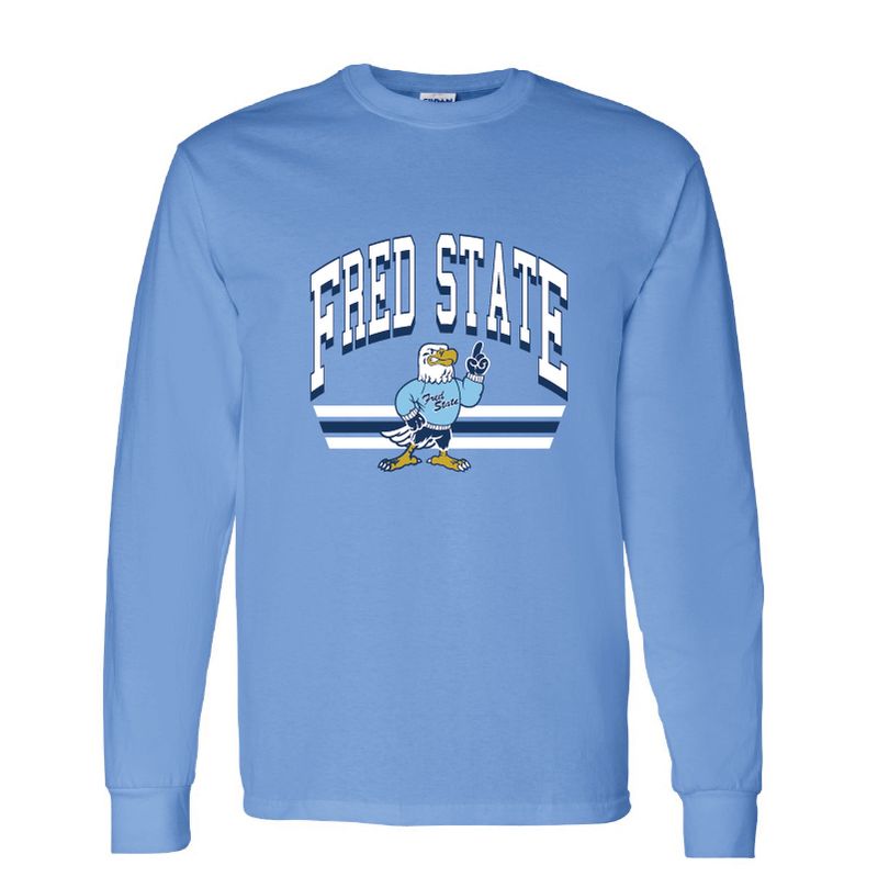 2026 Fred State Unisex Long Sleeve T: Carolina Blue