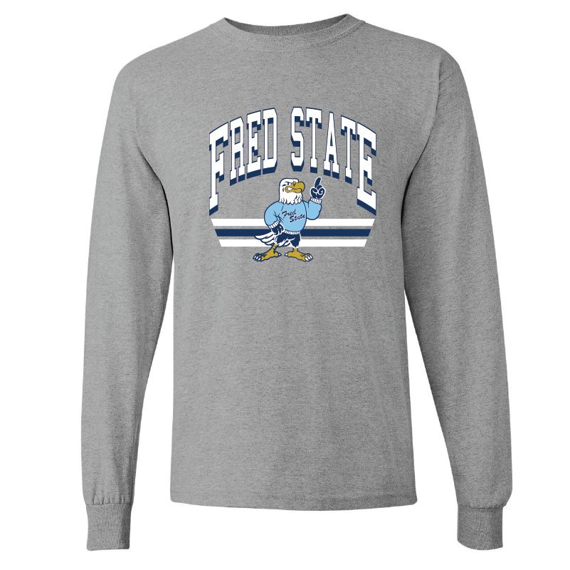 2026 Fred State Unisex Long Sleeve T: Sport Grey