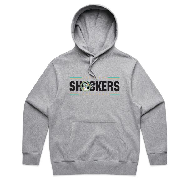 Shockers Heavyweight Hoodie- Heather Grey
