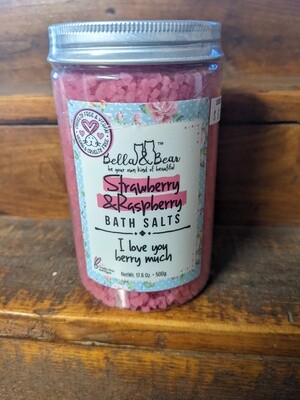 Raspberry Strawberry Bath Salt