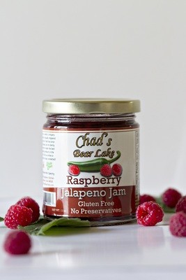 Raspberry Jalapeno Jam- 11 oz.
