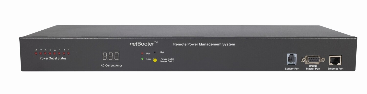 netBooter NP-0801DU Switched and Metered PDU