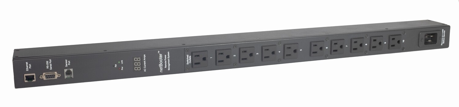netBooter NP-10D Switched and Metered PDU