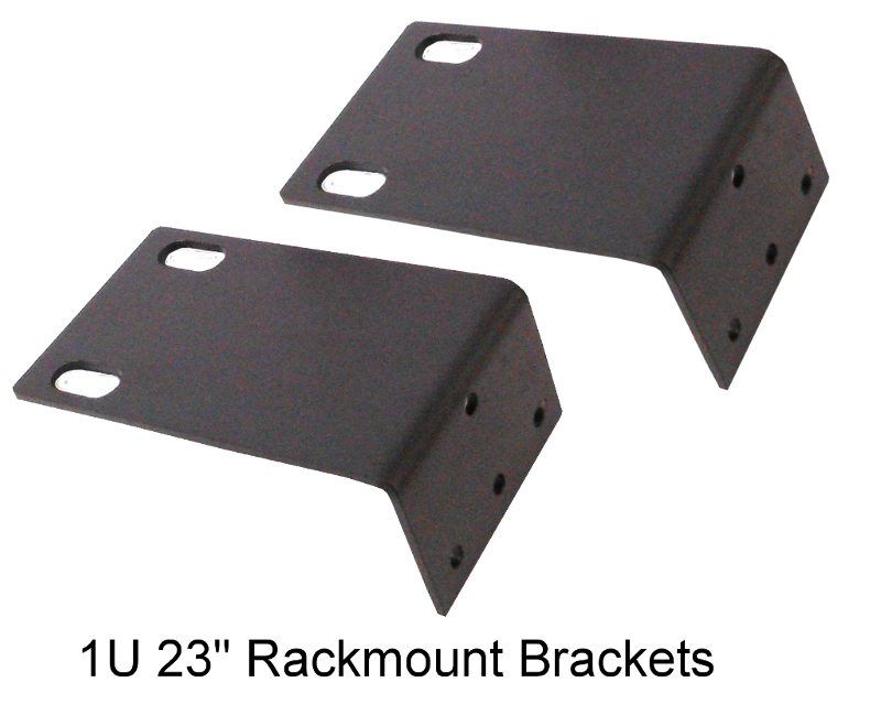 1U 23&quot;  Rack-Mount Bracket Pair