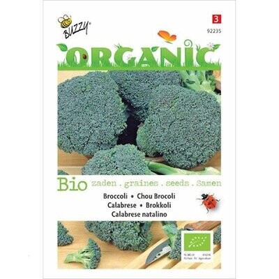 Buzzy Broccoli Calabrese natalino Organic BIO