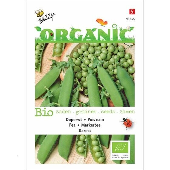 Buzzy® Organic Doperwt Karina (BIO)