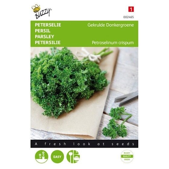 Buzzy® Peterselie Gekrulde Donkergroene