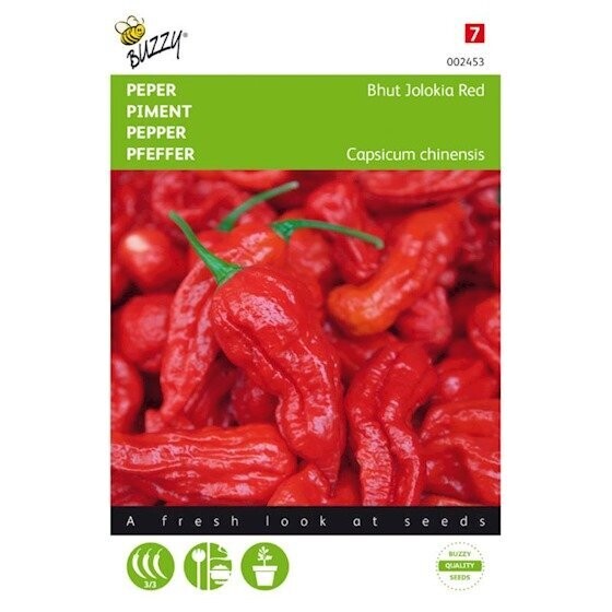Buzzy® Peper Bhut Jolokia Red