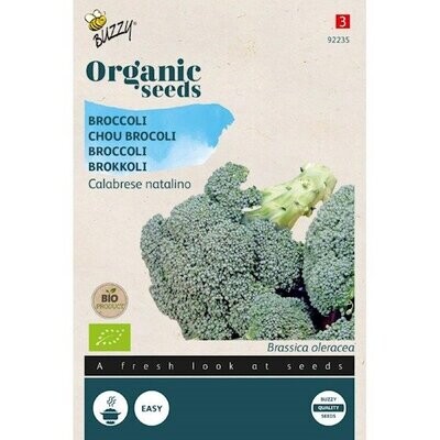 Buzzy Organic Broccoli Calabrese natalino
