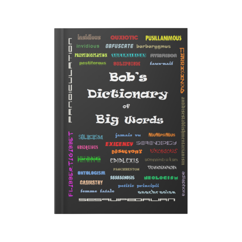 Bob&#39;s Dictionary of Big Words - 5.5 x 8.5 inch size (Paperback)