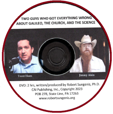 Two Guys Who Got Everything Wrong about Galileo, the Church, and the Science (DVD)