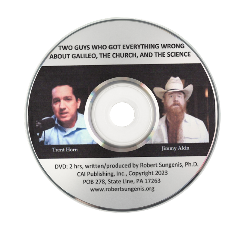Two Guys Who Got Everything Wrong about Galileo, the Church, and the Science (DVD)