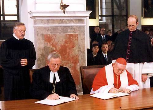 Lutheran/Catholic Joint Declaration on Justification (1999) : Ecumenism Getting in the Way of Doctrine (1 MP3, 1 PDF)
